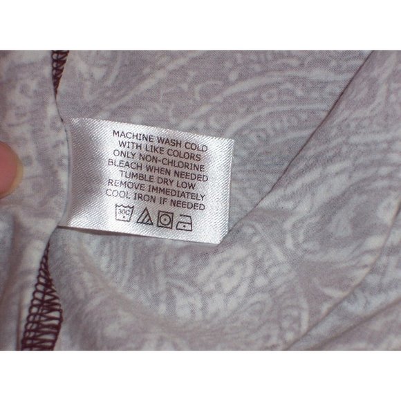 Coolibar Oceanside Tunic Dress XS UPF 50+ Sun Protection Black White Paisley - Picture 8 of 8